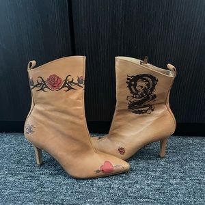 Olivia Morris Leather Boots
